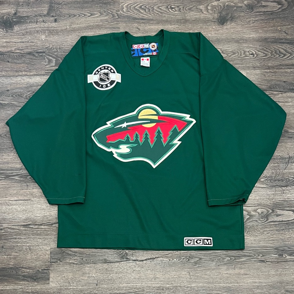 Ccm Green Hockey Jersey